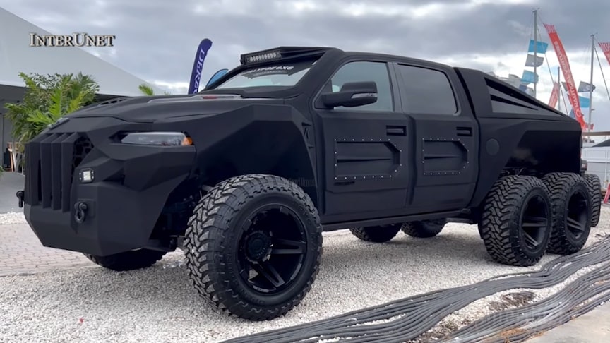 Shlédněte monstrum RAM TRX 6×6 Apocalypse 850 HP Super Truck